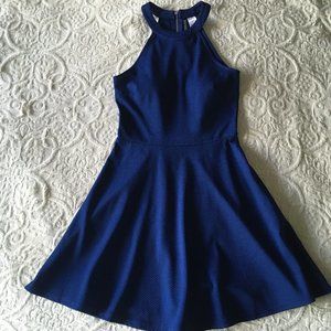 Royal Blue Pique dress